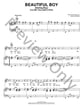 Beautiful Boy (Darling Boy) piano sheet music cover